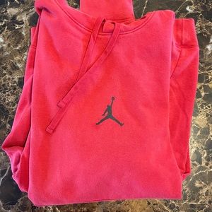 Red Jordan hoodie